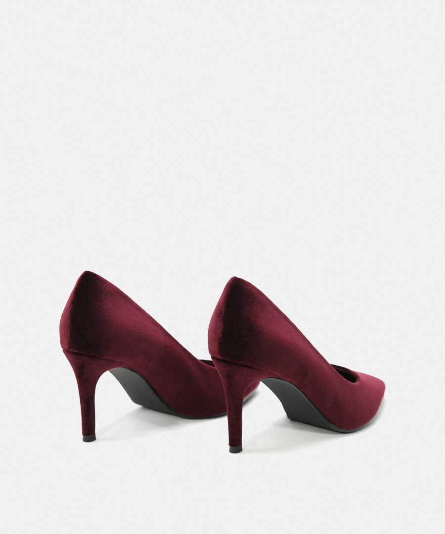 Zapatos salón tacón fino image number null
